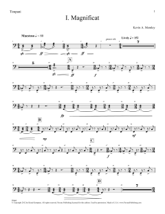 Magnificat von Kevin A. Memley (Download) 
