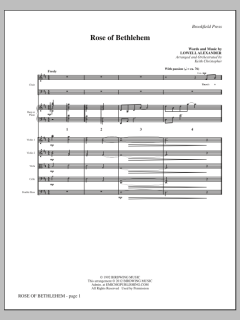 Rose Of Bethlehem von Lowell Alexander (Download) 
