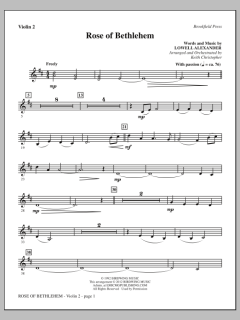 Rose Of Bethlehem von Lowell Alexander (Download) 