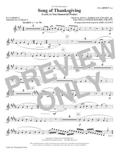 Song of Thanksgiving von Conrad Kocher (Download) 