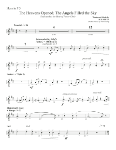 The Heavens Opened; The Angels Filled the Sky von Donald Neuen (Download) 