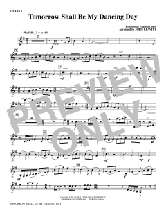 Tomorrow Shall Be My Dancing Day (Download) 