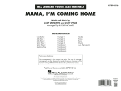 Mama, I'm Coming Home von Ozzy Osbourne (Download) 