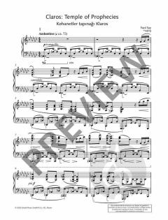 Claros: Temple of Prophecies op. 112  von Fazil Say 