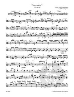 12 Fantasien TWV 40: 26-37 von Georg Philipp Telemann 