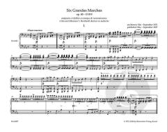 6 Grandes Marches op. 40 D 819 von Franz Schubert (Download) 