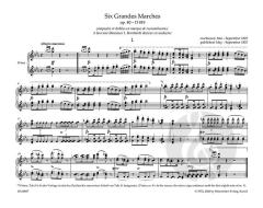 6 Grandes Marches op. 40 D 819 von Franz Schubert (Download) 
