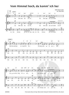 Weihnachtsklassiker in neuen Arrangements für gemischten Popchor (Download) 