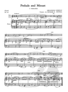 Prelude And Minuet von Arcangelo Corelli 