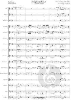 Symphony Nr. 5 B-flat major von Franz Schubert (Download) 
