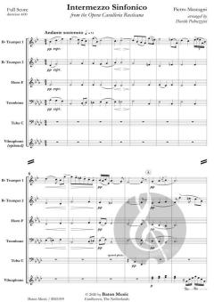 Intermezzo Sinfonico von Pietro Mascagni (Download) 