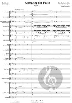 Romance for Flute op. 37 von Camille Saint-Saëns (Download) 