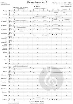 Messe breve Nr. 7 C major von Charles Gounod (Download) 