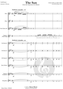 The Sun from The Operetta The Mikado von Arthur Seymour Sullivan (Download) 