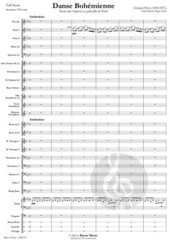 Danse Bohemienne from The Opera La jolie fille de Perth von Georges Bizet (Download) 