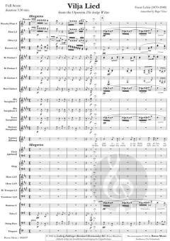 Vilja Lied from The Operetta Die Lustige Witwe von Franz Lehár (Download) 