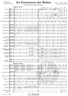 Im Feuerstrom der Reben from The Operetta Die Fledermaus von Johann Strauss (Sohn) (Download) 