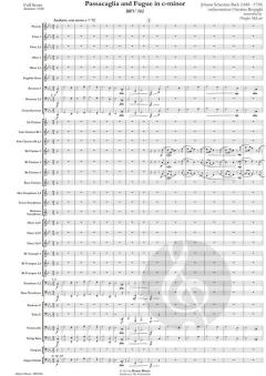 Passacaglia und Fuge BWV 582 von Johann Sebastian Bach (Download) 