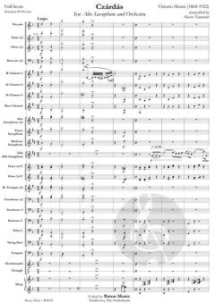 Csardas For Alto Saxophone (Vittorio Monti) 