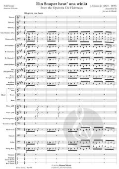 Ein Souper heut' uns winkt von Johann Strauss (Sohn) (Download) 