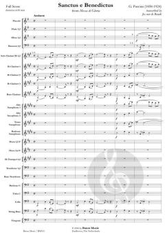 Sanctus e Benedictus von Giacomo Puccini (Download) 
