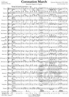 Coronation March von Giacomo Meyerbeer (Download) 