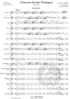 Concerto for 2 Trumpets RV 537 (Antonio Vivaldi) 