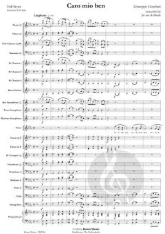 Caro mio ben von Giuseppe Giordani (Download) 