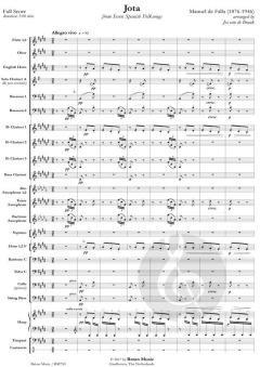 Jota von Manuel de Falla (Download) 