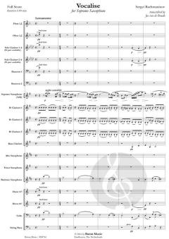 Vocalise von Sergei Rachmaninow (Download) 
