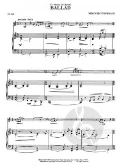 Ballad von Bernard Fitzgerald 