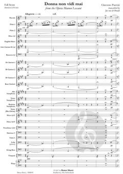 Donna non vidi mai von Giacomo Puccini (Download) 