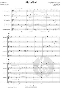 Abendlied von Joseph Gabriel Rheinberger 