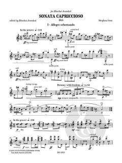 Sonata Capriccioso von Stephen Goss 