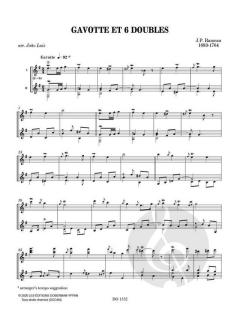 Gavotte et 6 Doubles von Jean-Philippe Rameau 