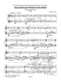Bagatelles With Fantasies von Stephen Goss 