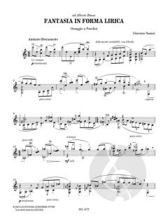 Fantasia in Forma Lirica von Giacomo Susani 