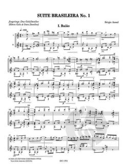 Suite Brasileira No. 1 von Sergio Assad 