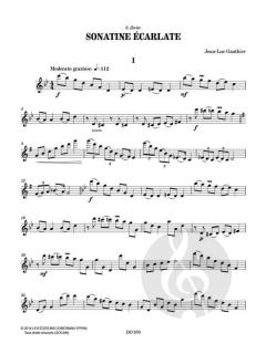 Sonatine écarlate von Jean-Luc Gauthier 