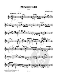 Fanfare Studies von Donald Crockett 
