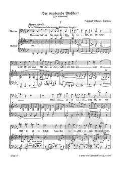 Der wandernde Musikant von Reinhard Schwarz-Schilling (Download) 