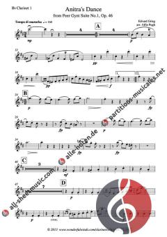 Anitra's Dance von Edvard Grieg 