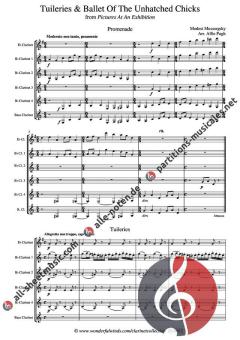Tuileries & Ballet of the Unhatched Chicks von Modest Mussorgski 