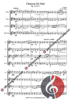 Chanson de Nuit/Chanson de Matin op. 15/1 & 15/2 von Edward Elgar (Download) 