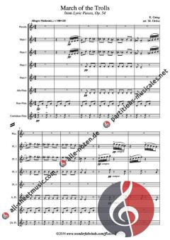 March of the Trolls von Edvard Grieg 