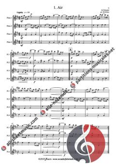 Water Music Suite von Georg Friedrich Händel 
