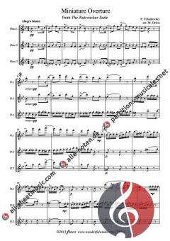 Miniature Overture von Peter Iljitsch Tschaikowsky 