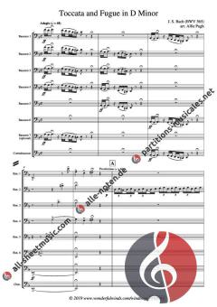 Toccata and Fugue D minor BWV 565 von Johann Sebastian Bach 