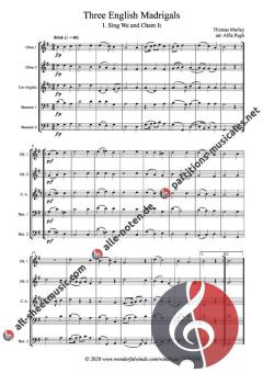 3 English Madrigals von Orlando Gibbons 