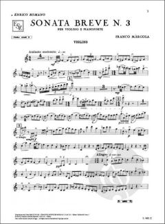 Sonata Breve N. 3 von Franco Margola 